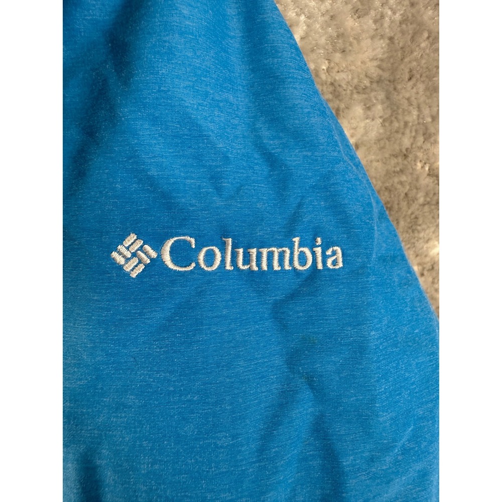 New Columbia Size L 3-in-1 Interchange Hooded Winter Ski Jacket Blue Long Sleeve - Picture 2 of 13